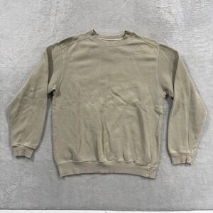 VINTAGE McIntosh & Seymour Sweatshirt Mens Medium Oregon Soccer Gear Rugby Beige